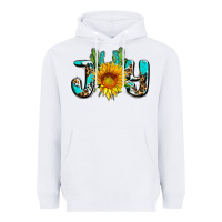 White joy with sunflower and cactus ado Heavyweight Hoodie - AdoDesignShop
