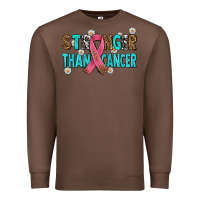 Chestnut stronger than cancer with cancer ribbon Premium Sweatshirt - AdoDesignShop