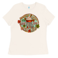Bone pumpkin spice and livin my best life Ladies Tee - CowGirlArtShop
