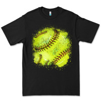 Black Softball background Premium Tee - HowdyJamesFarm