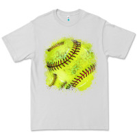 Softball Background Premium Tee | Teevron
