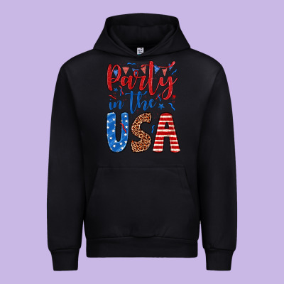 Party In The Usa Urban Hoodie Designed By Jahusdesignshop