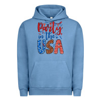 Pigment Pebble Blue party in the usa Urban Hoodie - JahusDesignShop