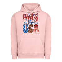 Pigment Salmon party in the usa Urban Hoodie - JahusDesignShop