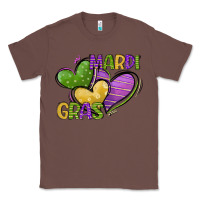 Chestnut mardi gras heart Classic Tee - CowGirlArtShop