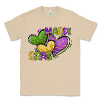 Mushroom mardi gras heart Classic Tee - CowGirlArtShop