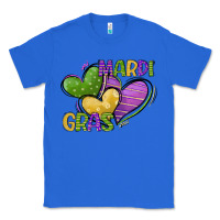 True Royal mardi gras heart Classic Tee - CowGirlArtShop