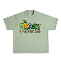 Oil Green Today we are all Irish Urban Heavy Tee - OliviaCreatesArt