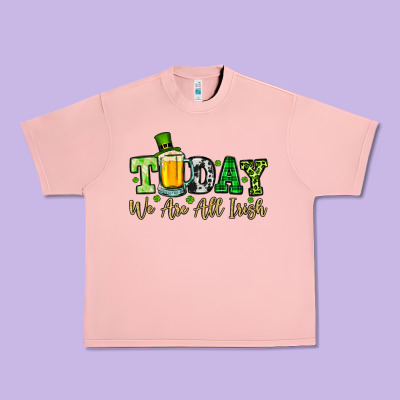 Today We Are All Irish Urban Heavy Tee Designed By Oliviacreatesart