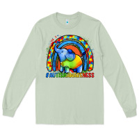 Matcha Autism Awareness Autism elephant Long Sleeve Tee - FaDigitalArtStudio