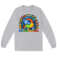 Moon Dust Autism Awareness Autism elephant Long Sleeve Tee - FaDigitalArtStudio
