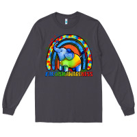 Smoke Autism Awareness Autism elephant Long Sleeve Tee - FaDigitalArtStudio