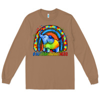 Toasted Coconut Autism Awareness Autism elephant Long Sleeve Tee - FaDigitalArtStudio