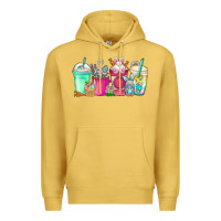 Antique Gold easter day coffee Premium Hoodie - CowhideDigitalArt
