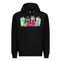 Black easter day coffee Premium Hoodie - CowhideDigitalArt