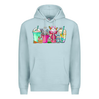 Blue Mist easter day coffee Premium Hoodie - CowhideDigitalArt