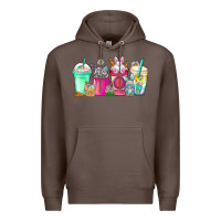 Coffee easter day coffee Premium Hoodie - CowhideDigitalArt