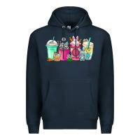 Navy easter day coffee Premium Hoodie - CowhideDigitalArt