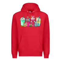 Red easter day coffee Premium Hoodie - CowhideDigitalArt