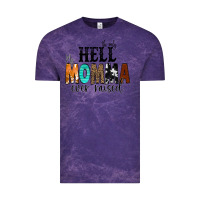 Cloud Purple The Only Hell my Momma Ever Raised Vintage Tee - CowCowDesign