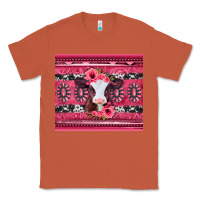 Copper pink gemstone baby calf western valentines day Classic Tee - Jasminsmagicworld