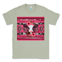Matcha pink gemstone baby calf western valentines day Classic Tee - Jasminsmagicworld