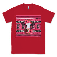 Red pink gemstone baby calf western valentines day Classic Tee - Jasminsmagicworld