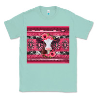 Seafoam pink gemstone baby calf western valentines day Classic Tee - Jasminsmagicworld