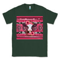 Sports Green pink gemstone baby calf western valentines day Classic Tee - Jasminsmagicworld