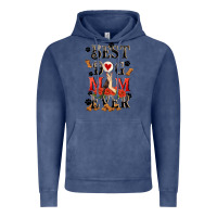 Vintage Denim Best dog mom ever Mother's Day Vintage Hoodie - FaDigitalArtStudio