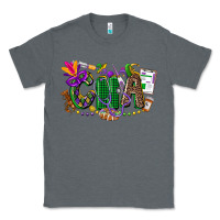 Charcoal Heather cna mardi gras Classic Tee - CowGirlArtShop