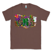 Chestnut cna mardi gras Classic Tee - CowGirlArtShop