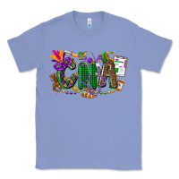 Colony Blue cna mardi gras Classic Tee - CowGirlArtShop