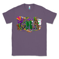 Lavender cna mardi gras Classic Tee - CowGirlArtShop