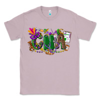 Lilac cna mardi gras Classic Tee - CowGirlArtShop