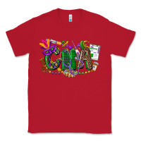 Red cna mardi gras Classic Tee - CowGirlArtShop
