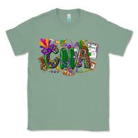Sage cna mardi gras Classic Tee - CowGirlArtShop