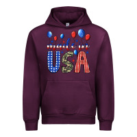Mauve Wine made in usa Urban Hoodie - JahusDesignShop