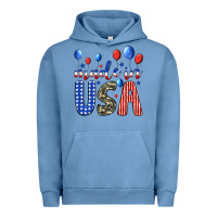 Pigment Pebble Blue made in usa Urban Hoodie - JahusDesignShop