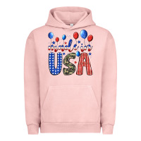Pigment Salmon made in usa Urban Hoodie - JahusDesignShop