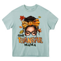 Arona one thankful mama afro messy bun Heavy Core Tee - texasbilliewilder