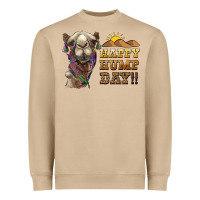 Mushroom happy hump day camel Heavyweight Sweatshirt - BarkalooDesign