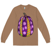 Toasted Coconut watercolor halloween pumpkin Long Sleeve Tee - RanaPortraitStore