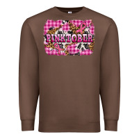 Chestnut pinktober with cancer ribbon Premium Sweatshirt - AdoDesignShop
