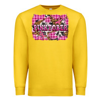 Lemon pinktober with cancer ribbon Premium Sweatshirt - AdoDesignShop