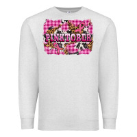 Oatmeal Heather pinktober with cancer ribbon Premium Sweatshirt - AdoDesignShop