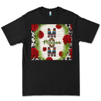 Black mexican mom with roses Premium Tee - TumblerDesignByShophia