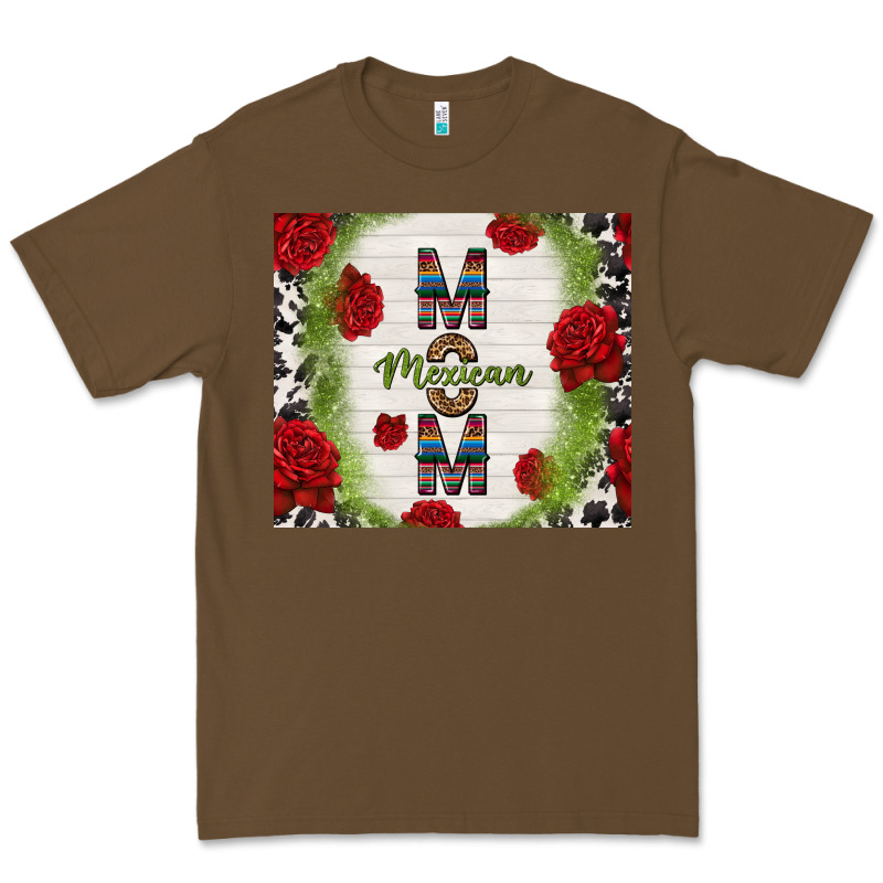 Mexican Mom With Roses Premium Tee by TumblerDesignByShophia | Teevron