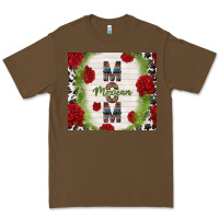 Cacao mexican mom with roses Premium Tee - TumblerDesignByShophia