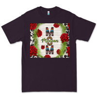 Plum mexican mom with roses Premium Tee - TumblerDesignByShophia